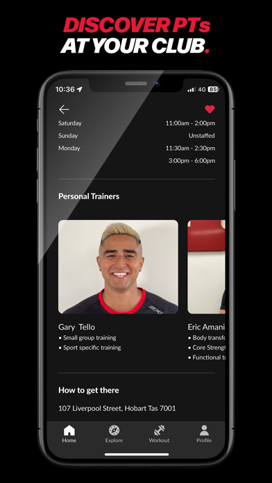 Zap Fitness Screenshot