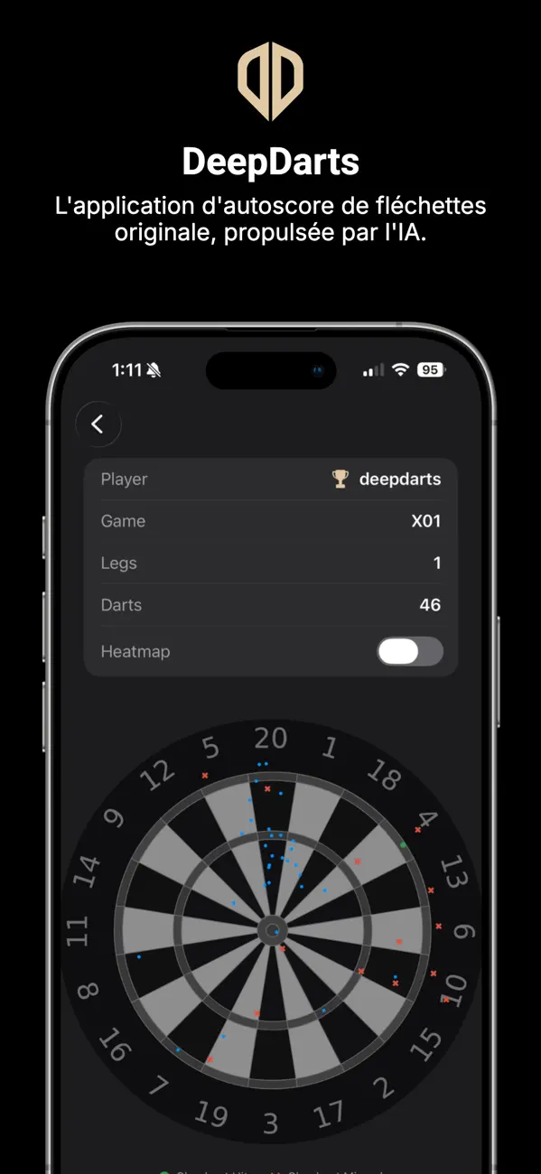 Screenshot #1 pour DeepDarts