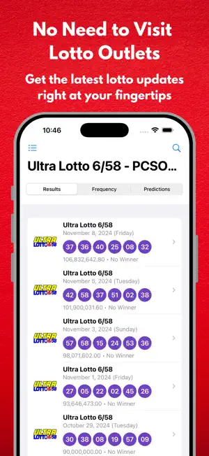 PCSO Lotto Results - PCSO Ball screenshot 2