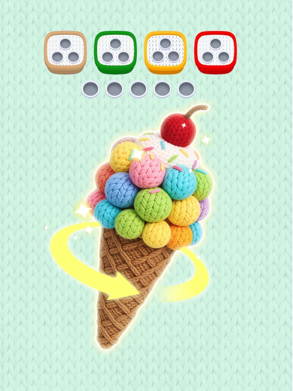 Wool Saga 3D: Juego de Ordenar screenshot 12