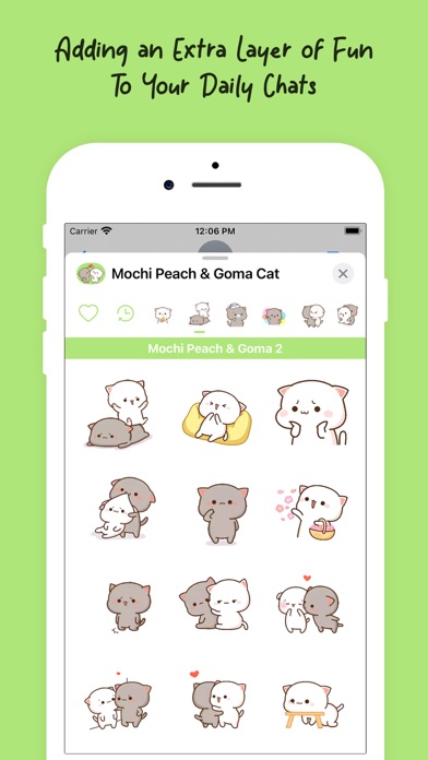 Screenshot #2 pour Mochi Peach & Goma Cat