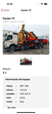 Vivargo Equipos screenshot