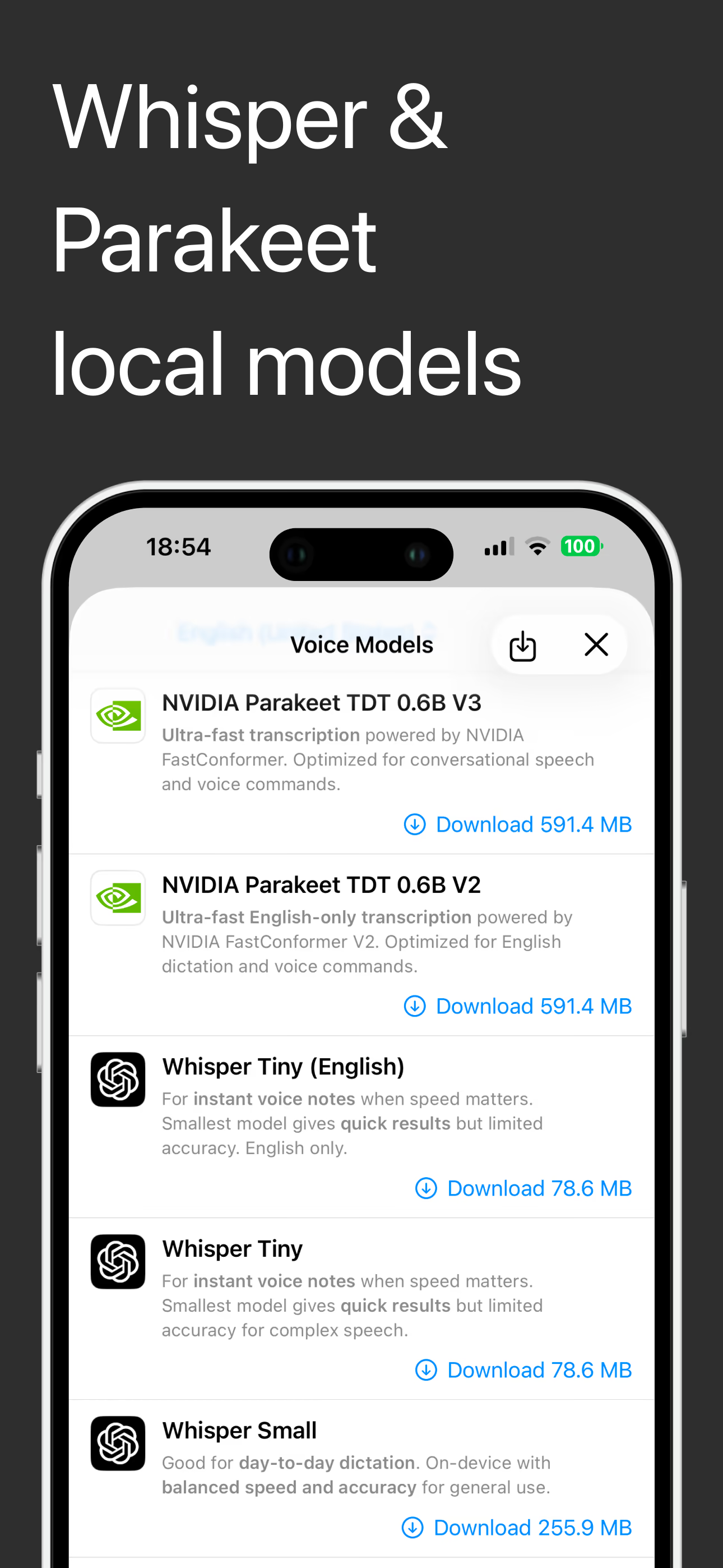 Spokenly: Audio to Text AI app