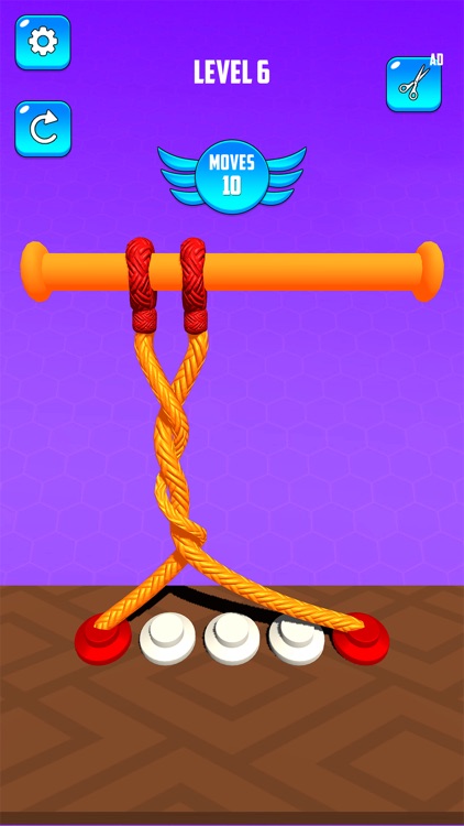 Untangle Rope Puzzle- Detangle screenshot-3