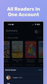 Reading Log: Parents & School screenshot