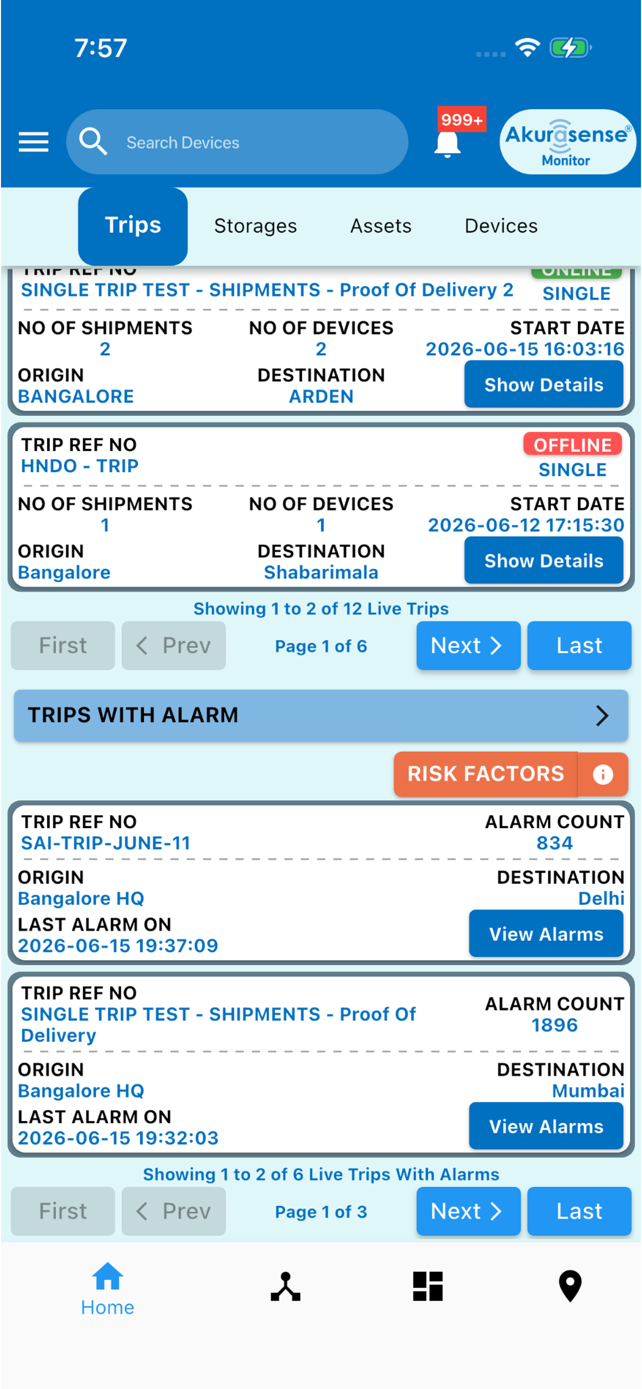 Akurasense Monitor