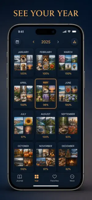 Photo a Day: 365 Grid Journal screenshot 2