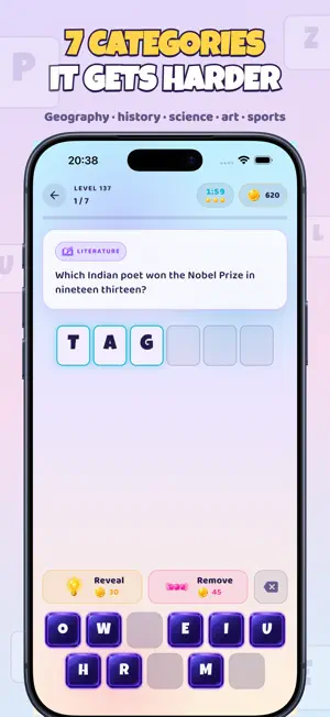 Puzzlore: Word Trivia Quiz screenshot 3
