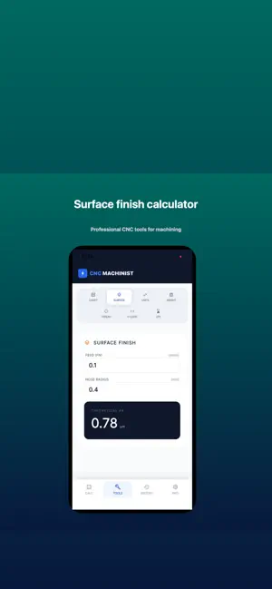 CNC Machinist: Speeds & Feeds screenshot 3