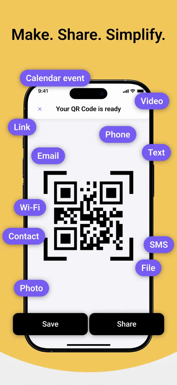 #3. QR Code Maker | Scanner (iOS) 作者: BLACKSMITH ANIMATION PRIVATE LIMITED