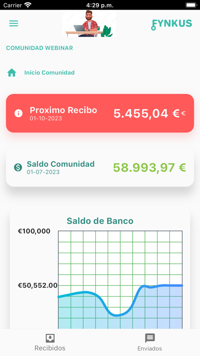 Fynkus administración fincas Screenshot