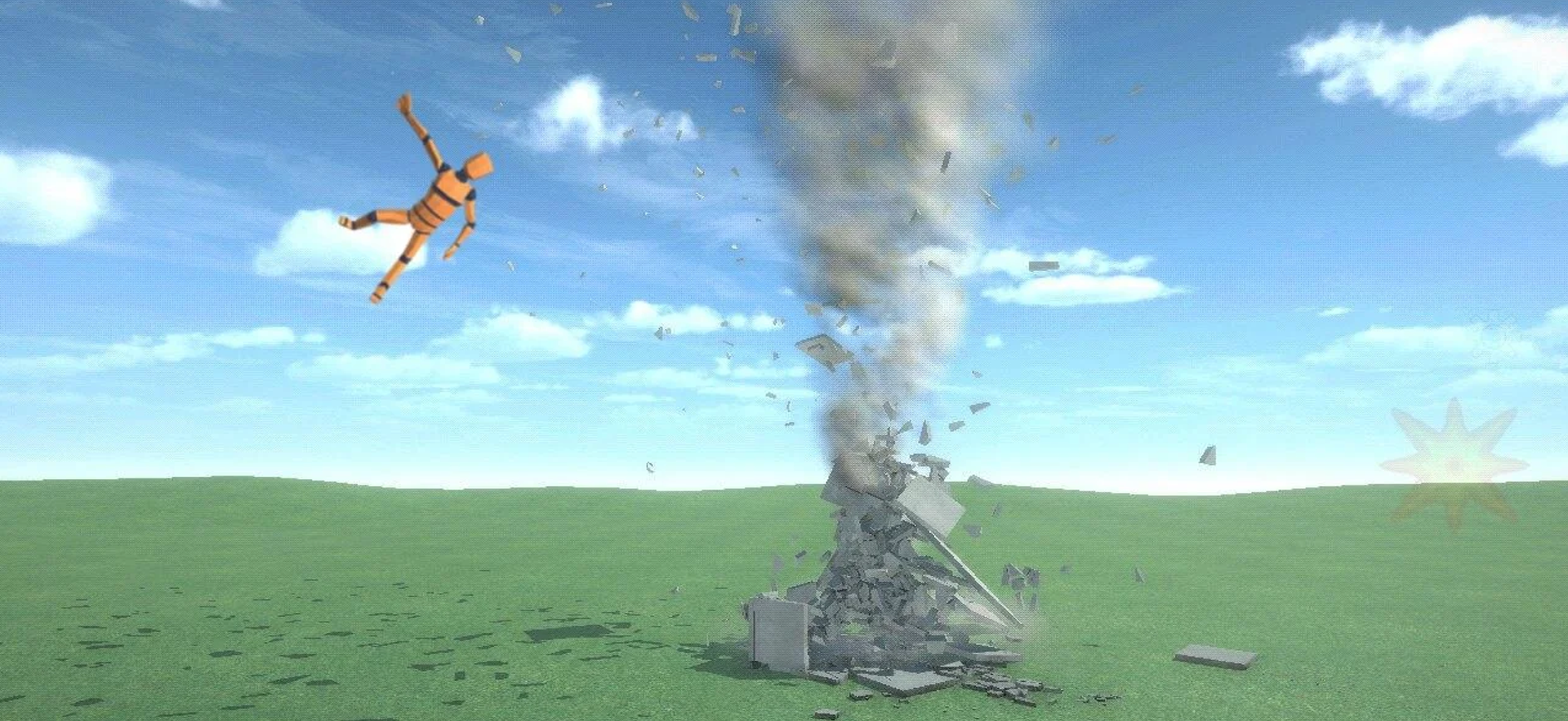 Destruction simulator