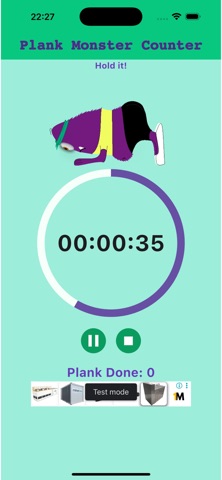 Plank Monster Counter Screenshot 3 of 3