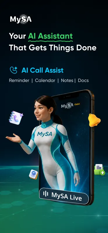 MySA : My Smart AI Assistant screenshot 1 of 8