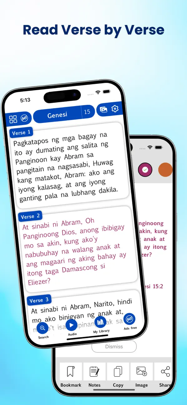 Screenshot #1 pour Tagalog Bible - ang biblia