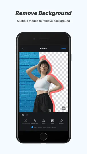 Capture d'écran de Flow Studio: AI Photo & Design sur iPhone 7