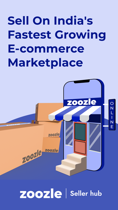 Zoozle Seller App Screenshot