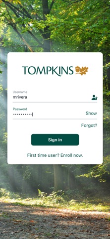 TompkinsBank Screenshot 2 of 4
