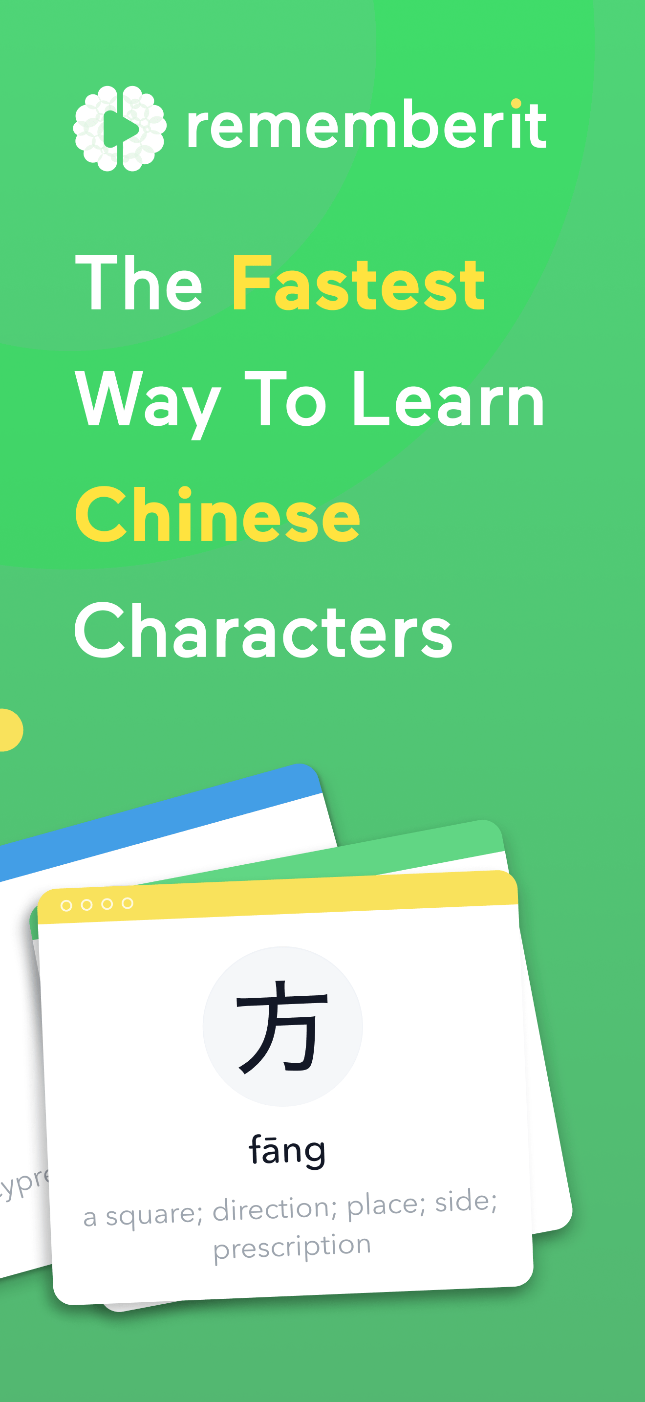 Rememberit Chinese Flashcards
