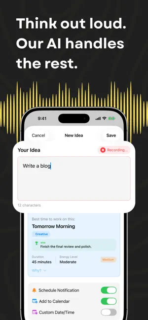 idea: AI Task Planner screenshot 4