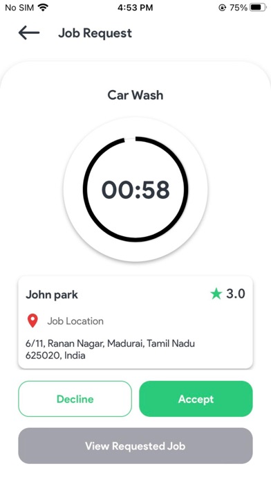DLVRD SERVICE APP Screenshot