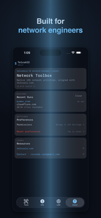 Telcoaio - Network Toolbox Screenshot 6 of 6
