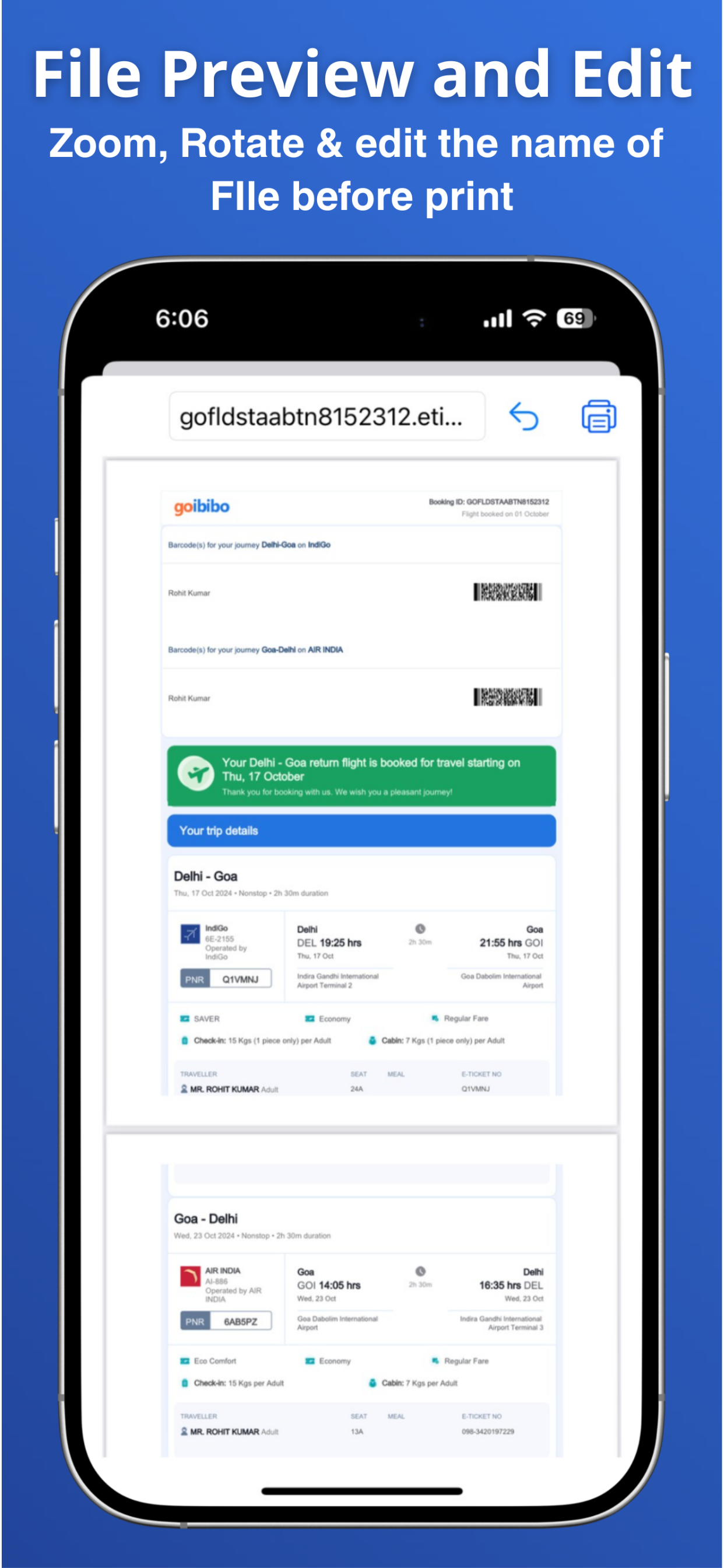 Printer AI: Print documents