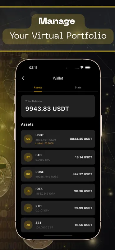 Crypto Paper Trading screenshot 4 of 5