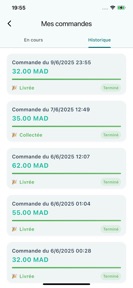 StepBurger Client App screenshot