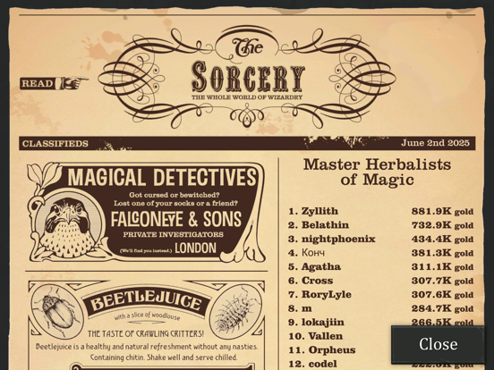 Wizards Greenhouse Idle iPad screenshot 9 - Games app