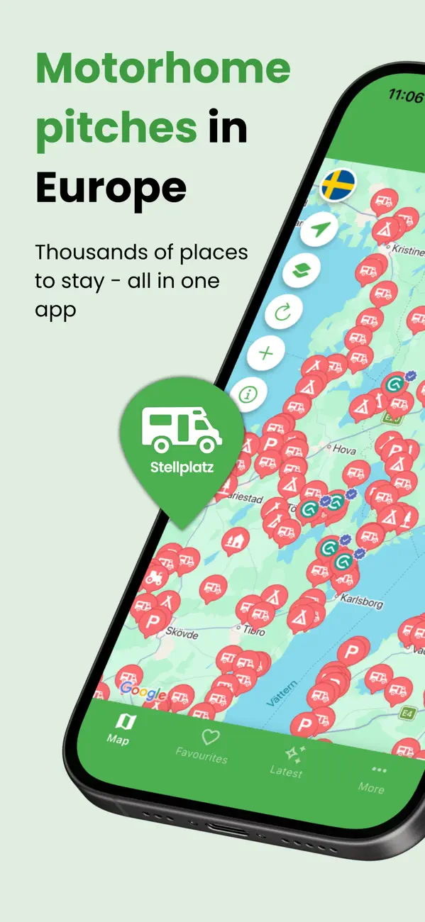Screenshot #1 pour Stellplatz Europe