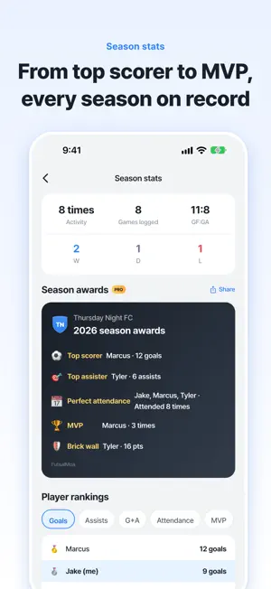 FutsalMoa: Soccer Team Manager screenshot 4