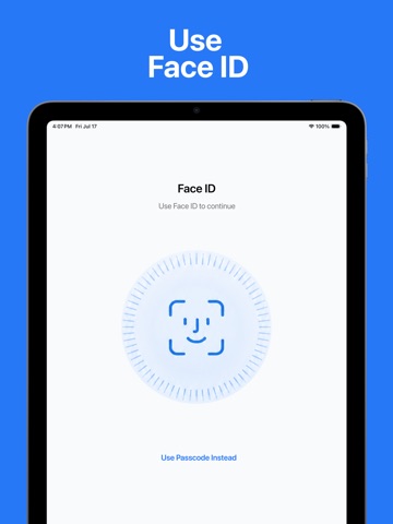 Authenticator – 2FA Security iPad screenshot