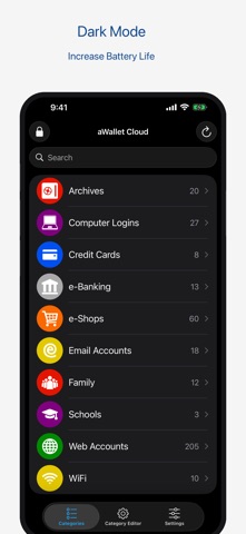 aWallet Cloud Password Manager Screenshot 2 of 6