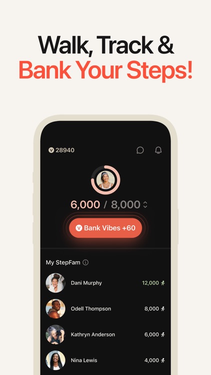 Noom Vibe: Steps with Friends