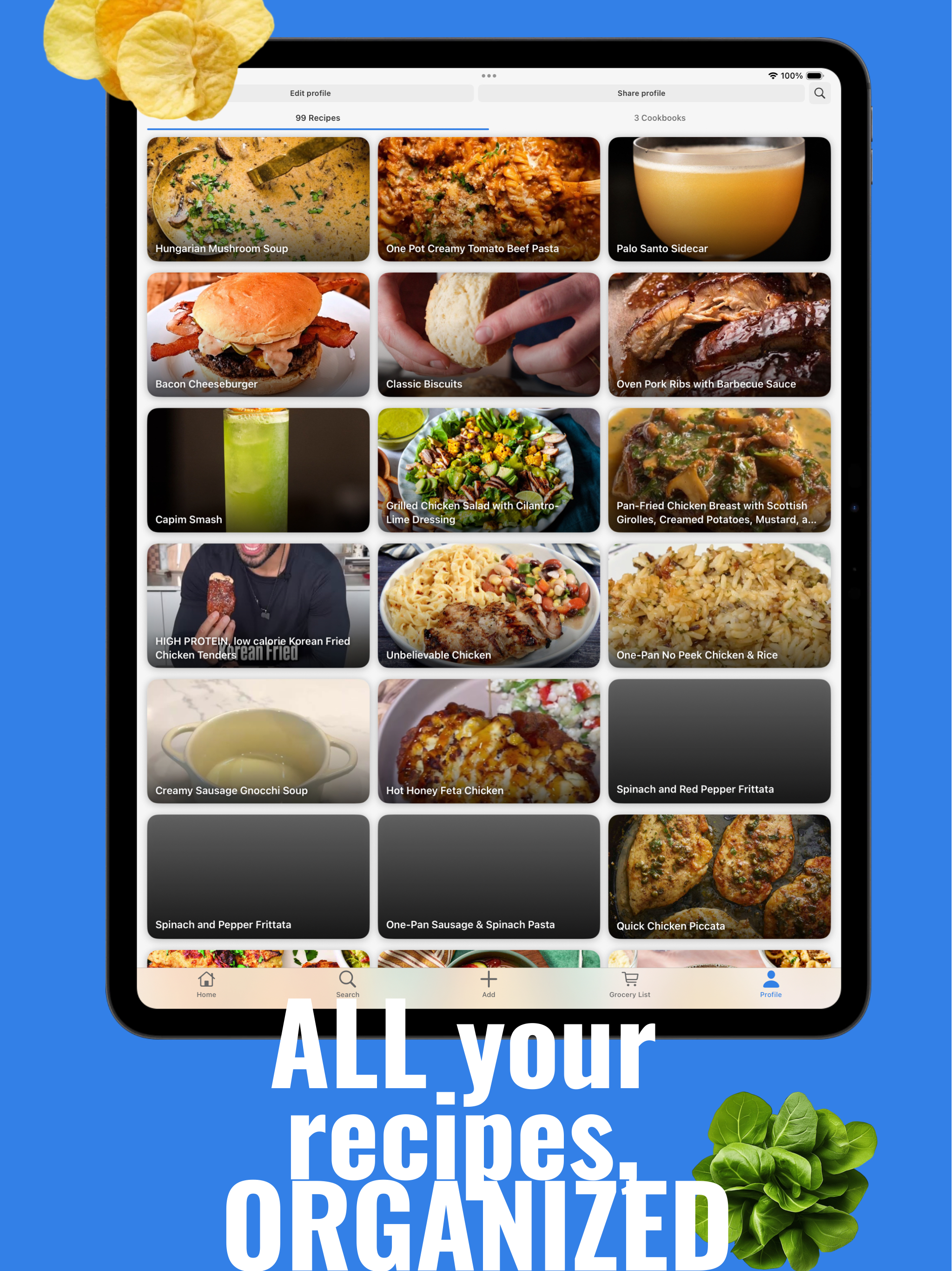 Save Recipes - Chowboy screenshot 11