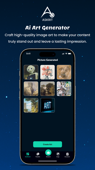 Kedvik AI - Research App Screenshot