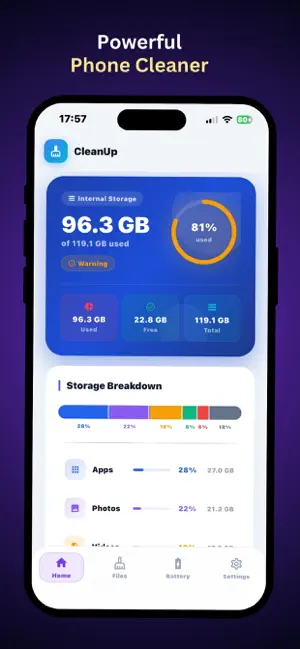 Phone Cleaner: Storage Manager screenshot 1