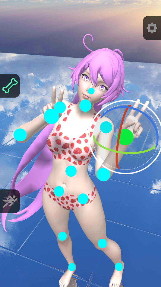 #4. Pro Poser 3D Model Poses (iOS) Podle: Vladislav Alikov