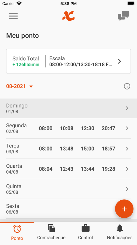 #2. Nexti (iOS) Podle: Presença