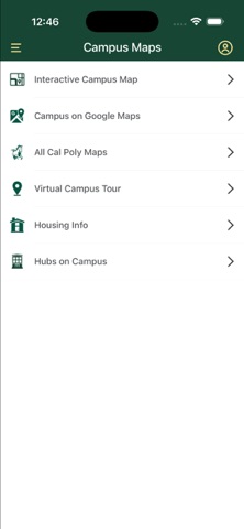 Cal Poly Orientation iPhone screenshot