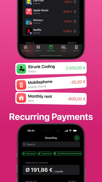 Financial - Manager & Tracker Screenshot