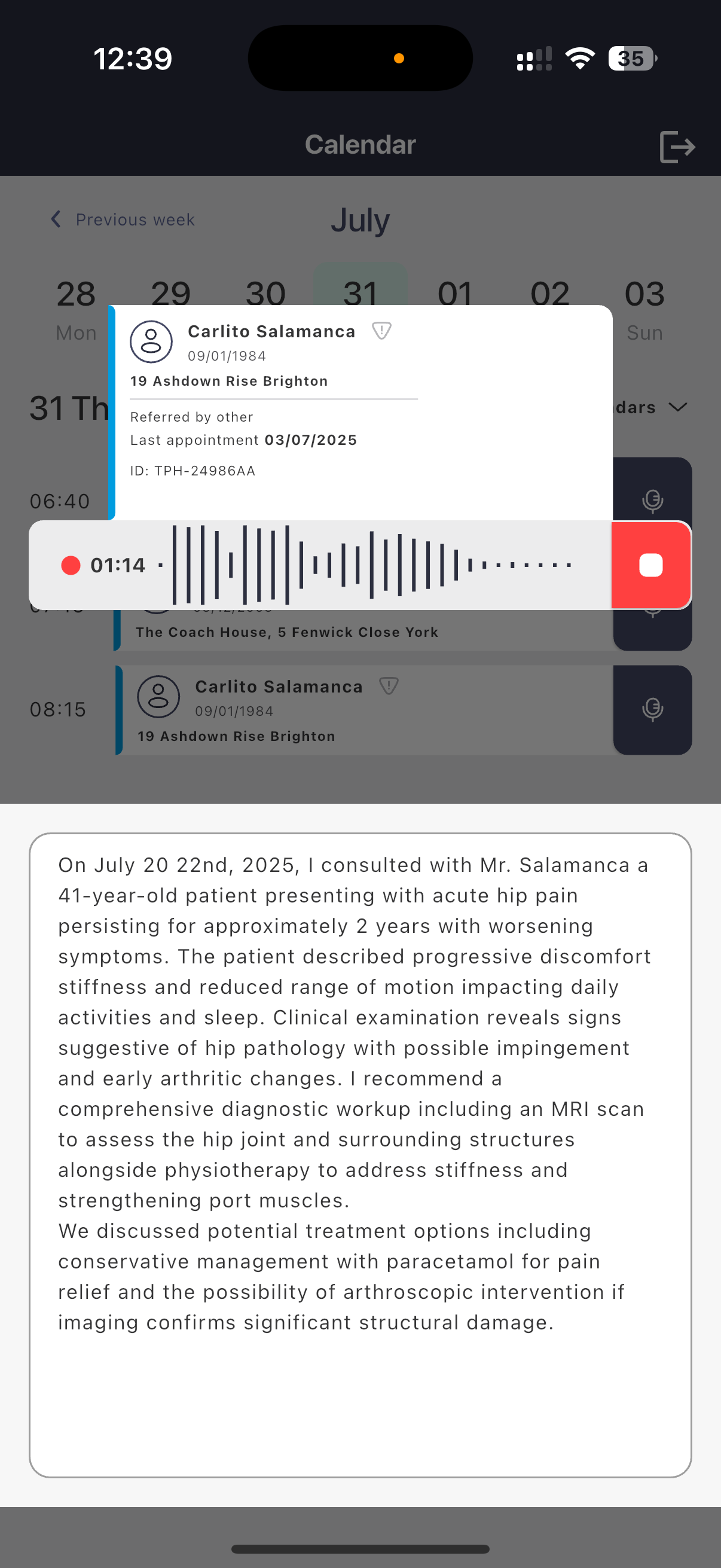 TouchPoints.Health App