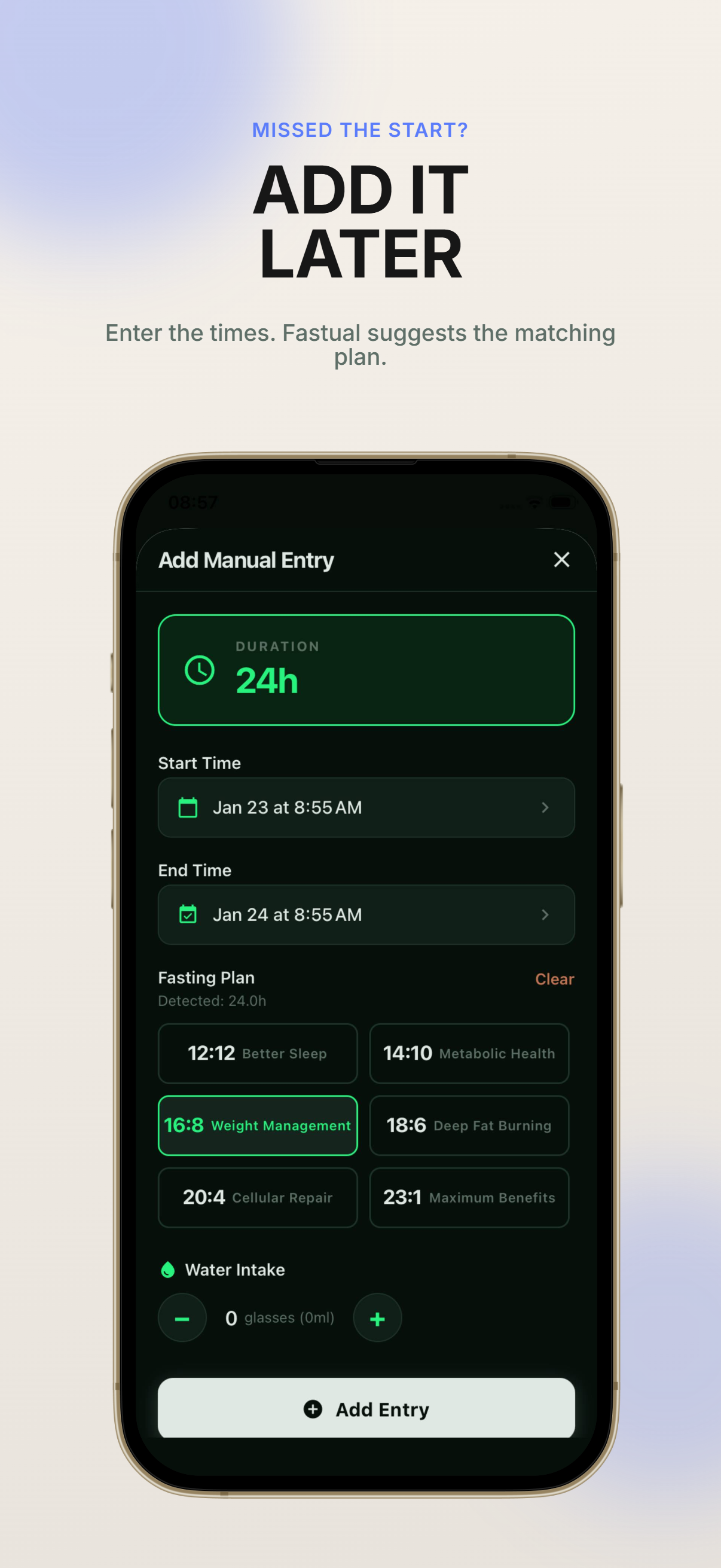 Fastual: Fasting Phase Tracker screenshot 5