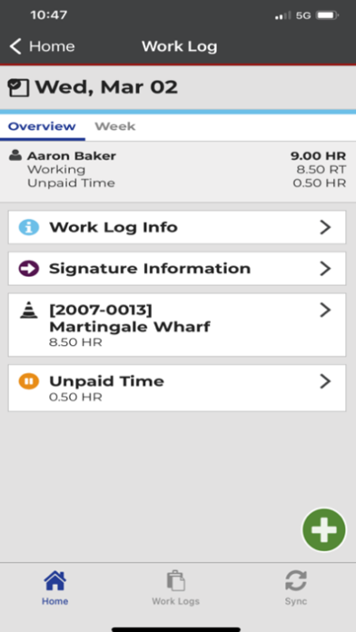 B2W Employee Screenshot