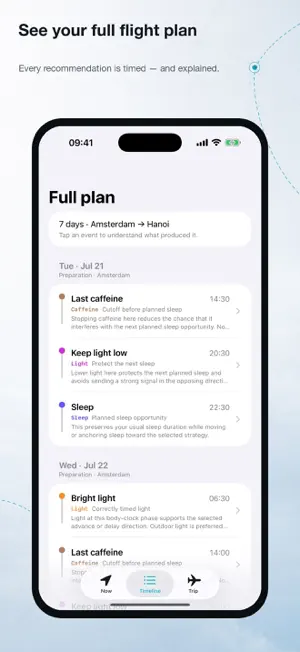 Jet Lag Engine screenshot 3