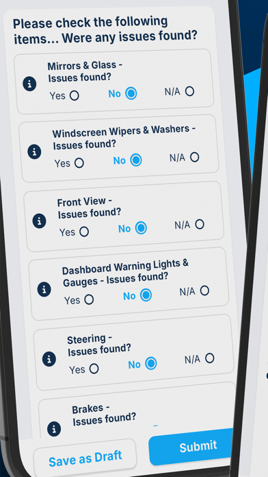 FleetCheck Driver Screenshot