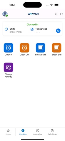 MiTime - WFM screenshot