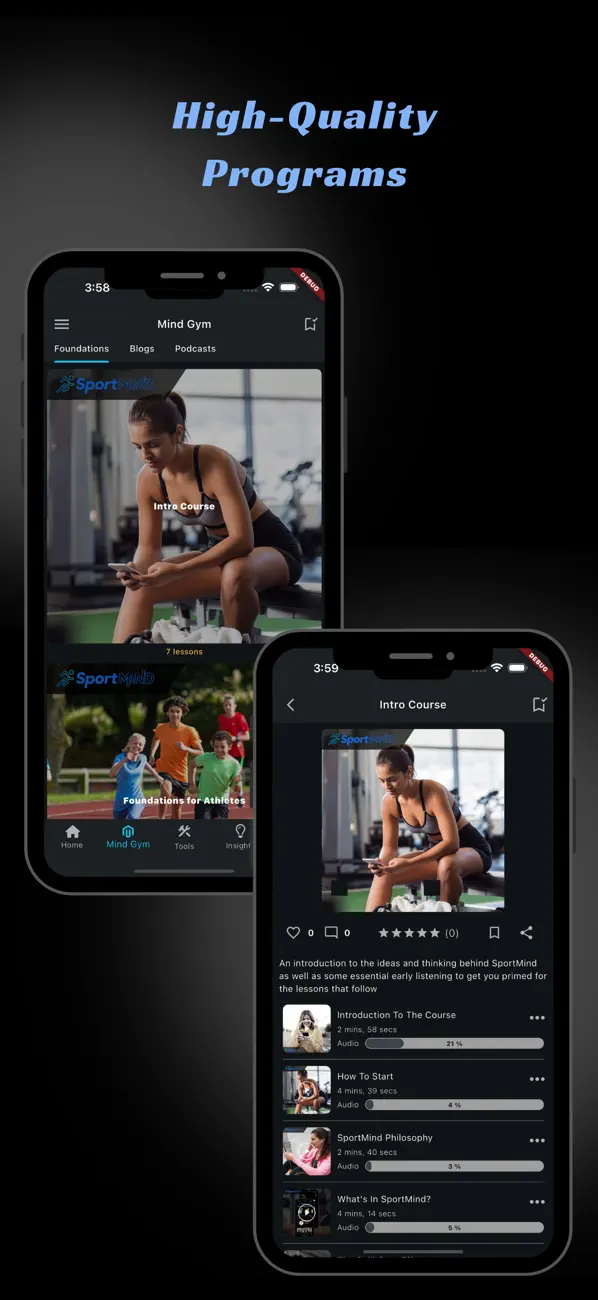 Screenshot #2 pour SportMind Health