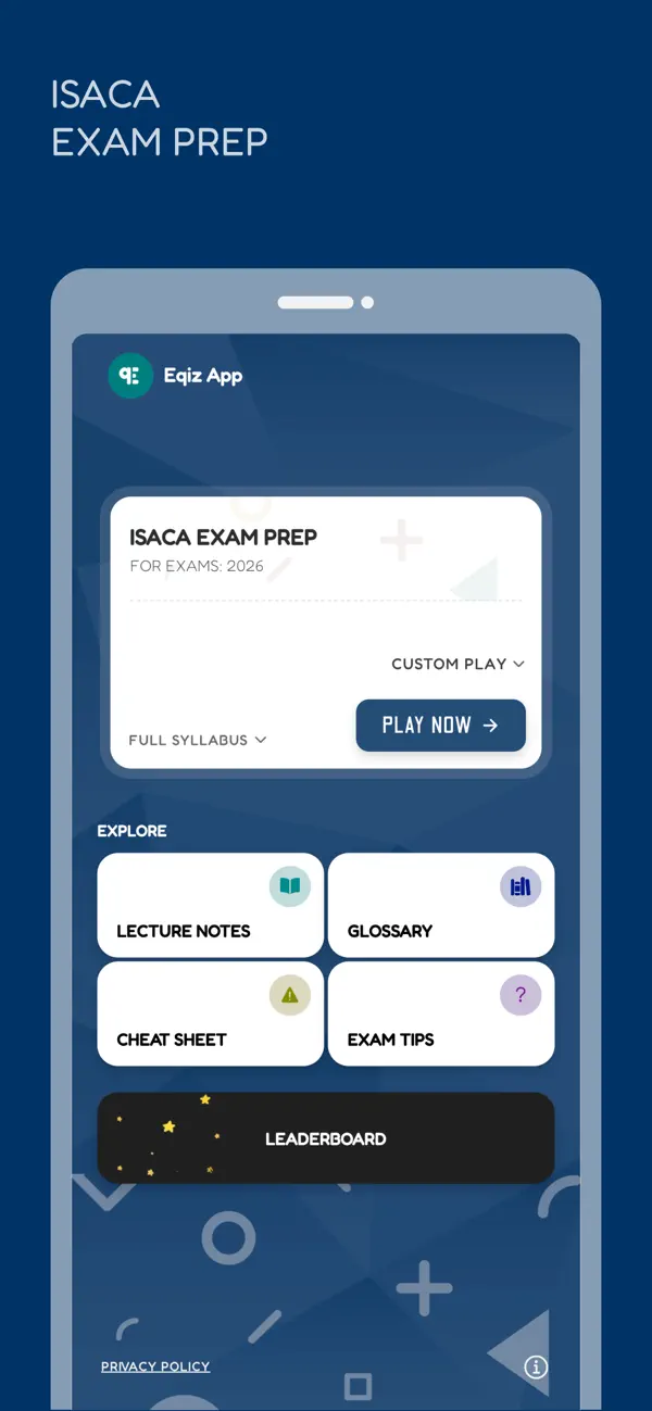 Screenshot #1 pour ISACA Executive Prep: with AI